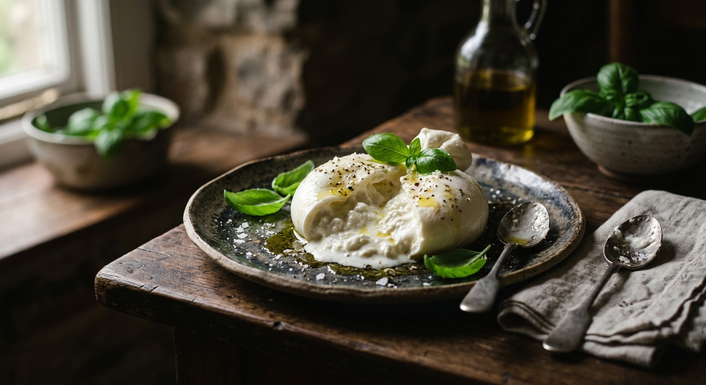 Burrata or mozzarella