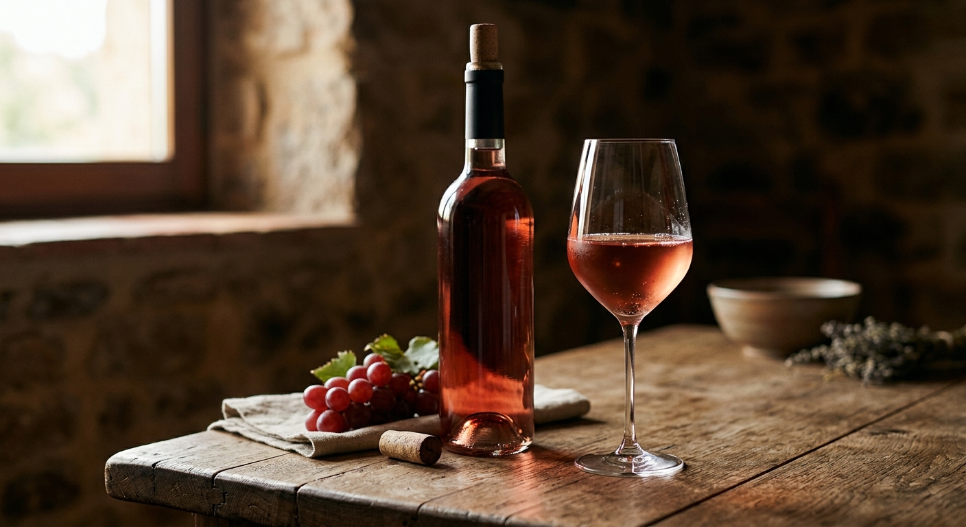 Navarra rosé wine