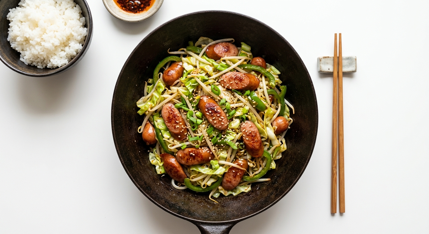 Arabiki Vegetable Stir-Fry