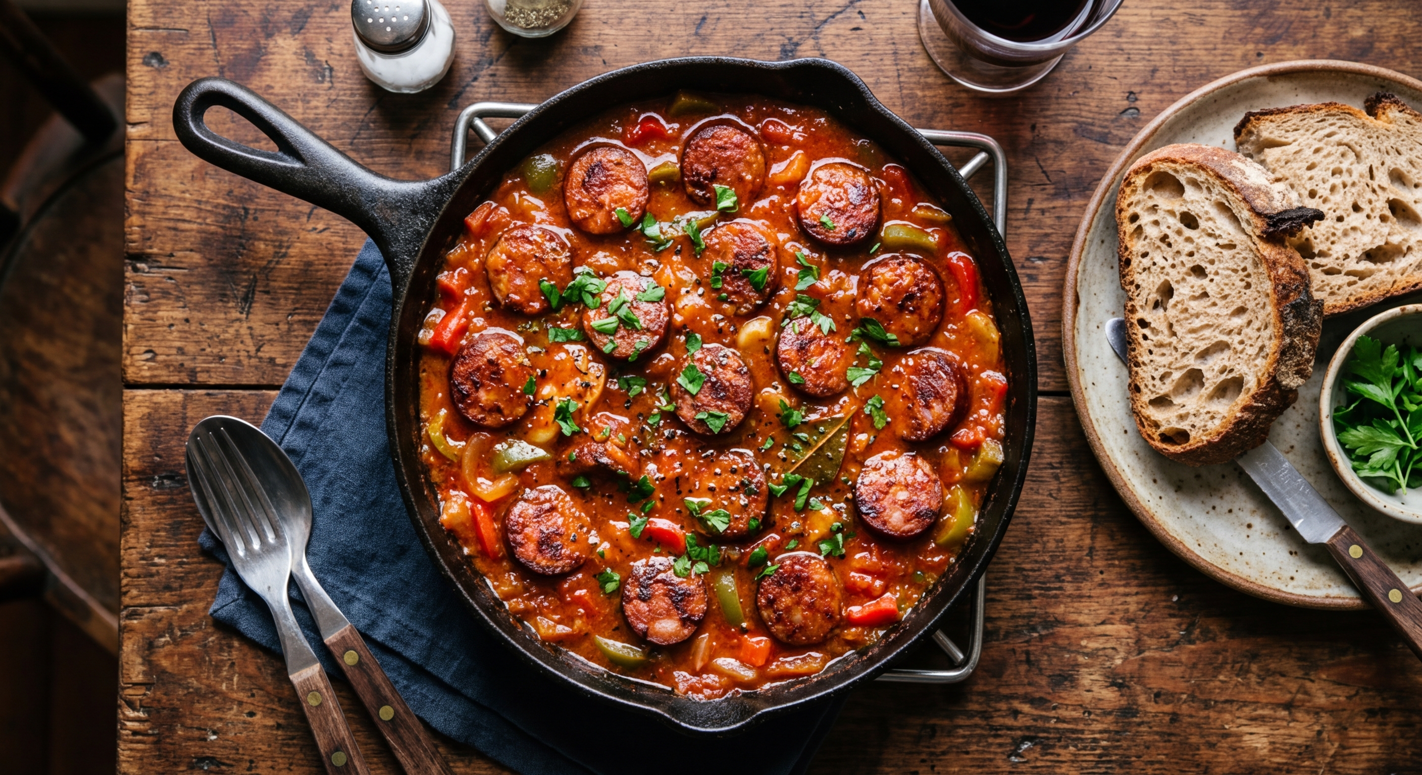 Chorizos a la Pomarola