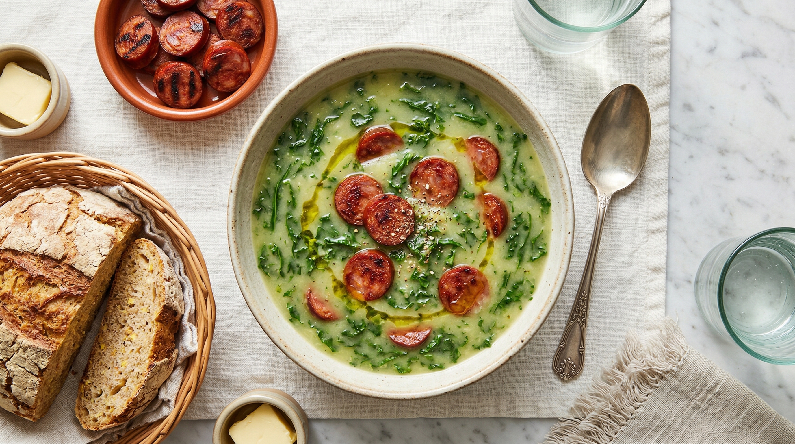 Caldo Verde mit Chouriço