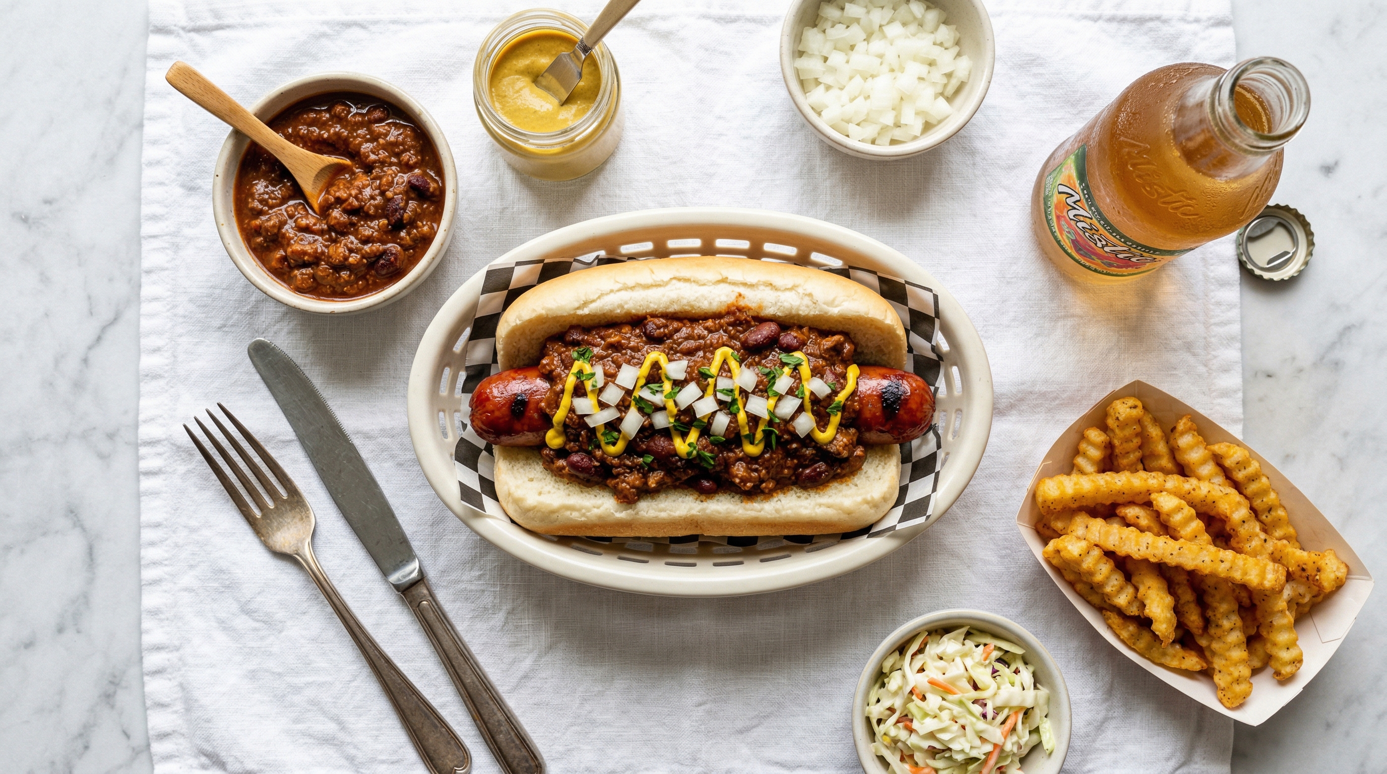 Classic DC Half-Smoke with Chili