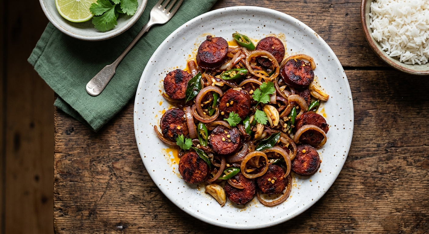 Goan Chorizo Fry