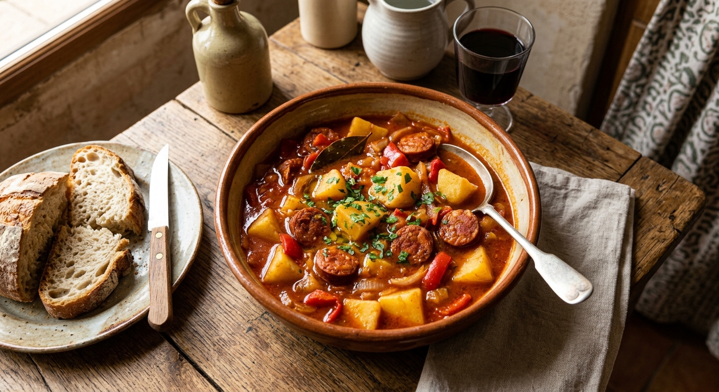 Patatas a la Riojana