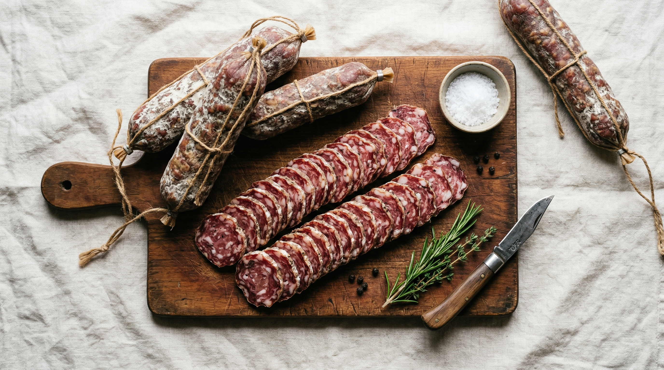 Rustic Hunter's Salami