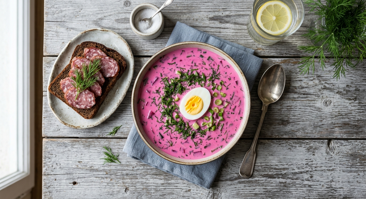 Šaltibarščiai su Skilandžiu