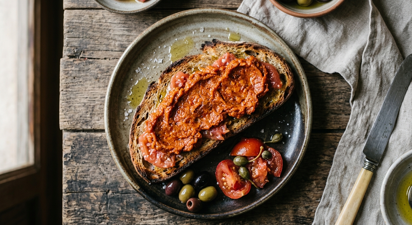 Pa amb Oli amb Sobrassada