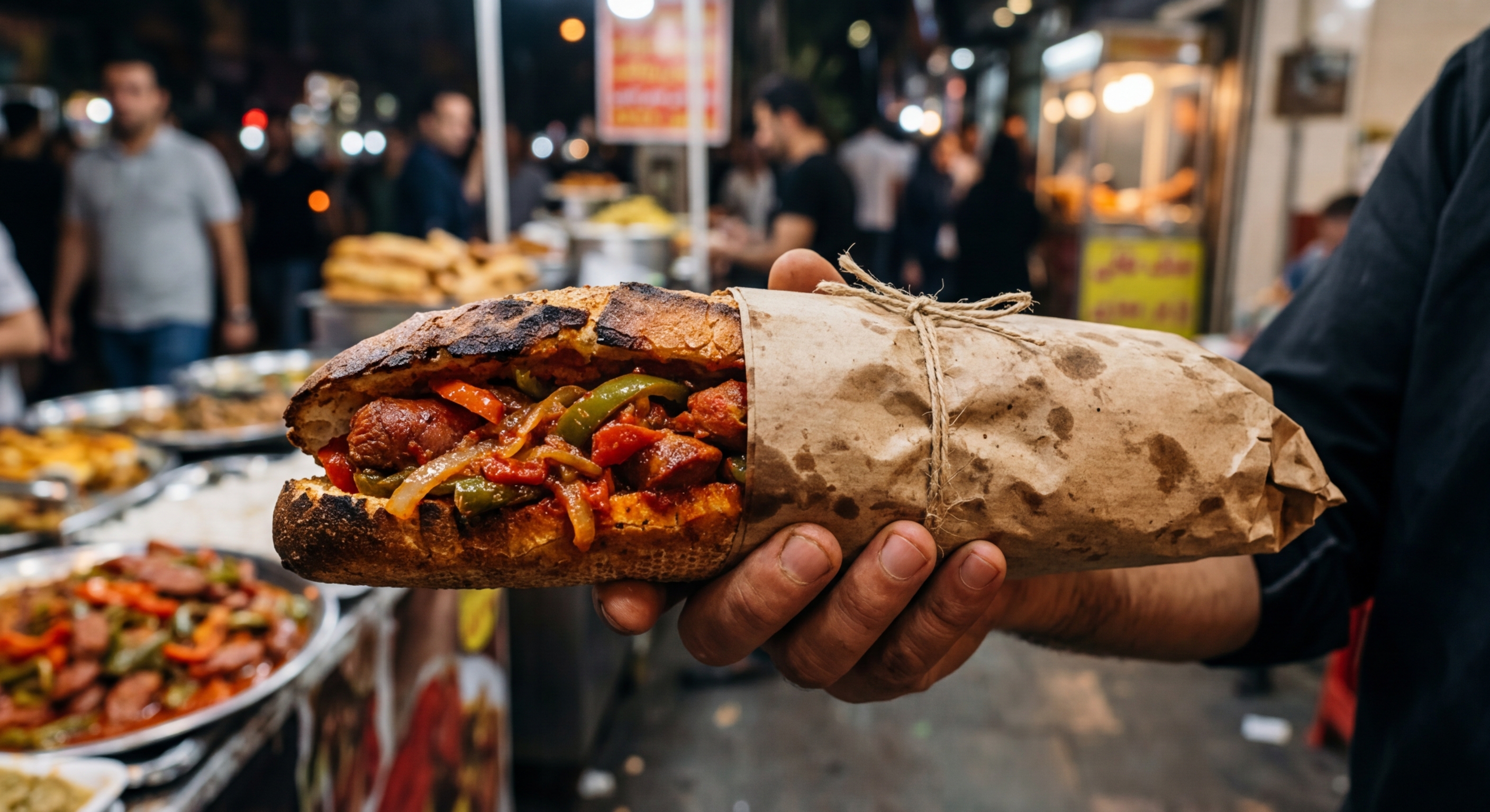 Sosis Bandari Sandwich